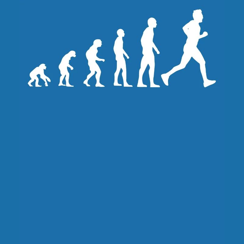Jogging Laufen Läufer Evolution Lustig Geschenk