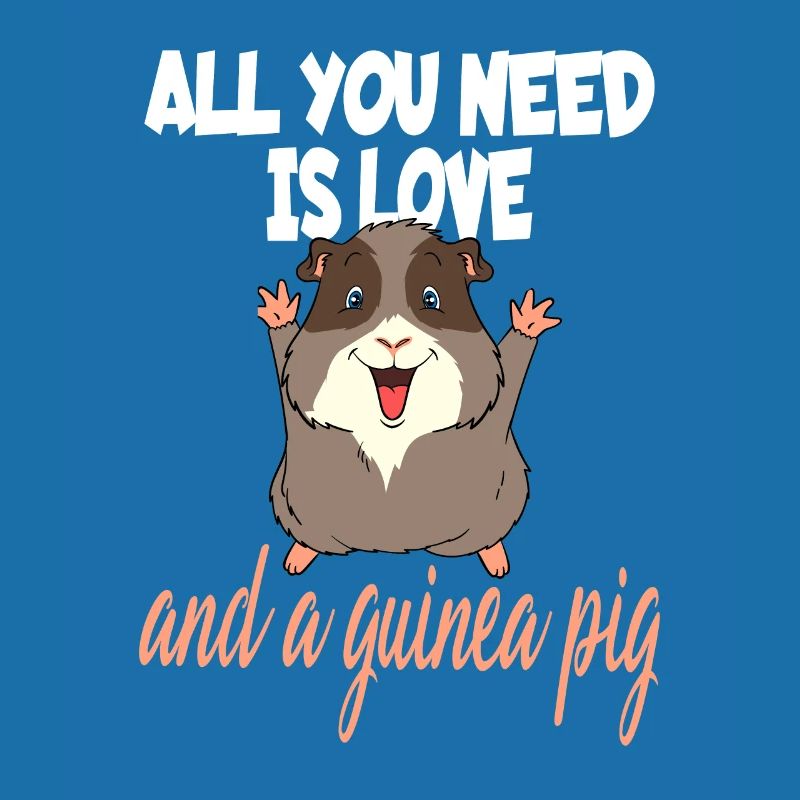 Conception d'amour et de cochons d'Inde