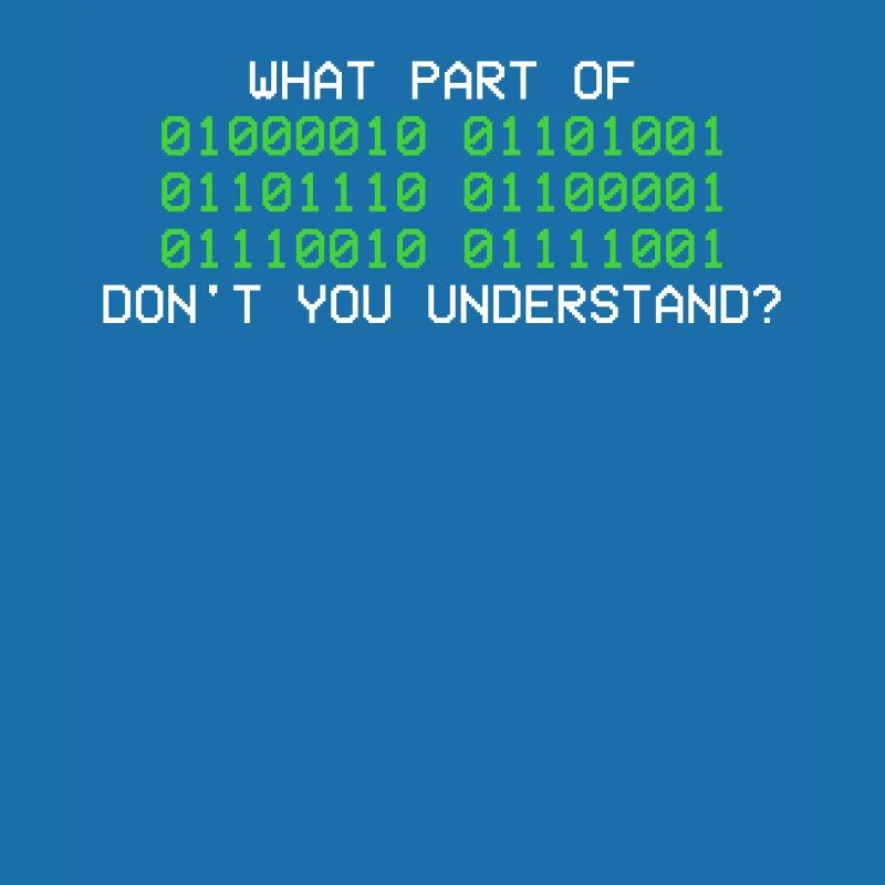 Binary code programmer informatics binary