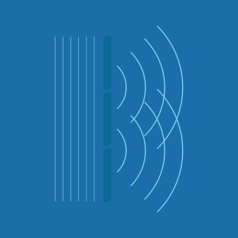 Physics interference formation wave radiation