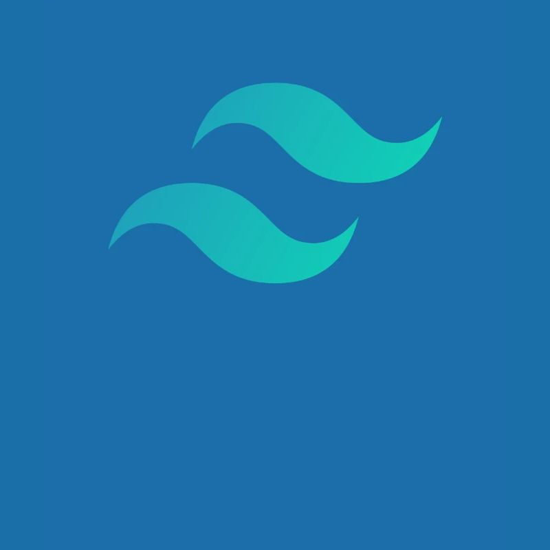Tailwind CSS Mark - CSS Framework Programmer Coder