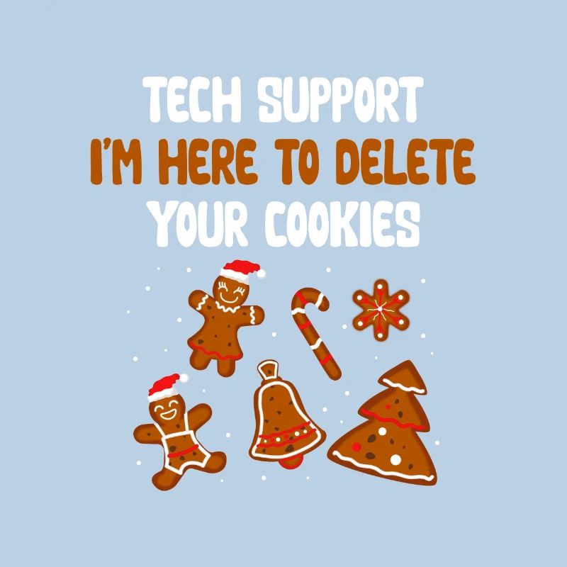 Support technique Noël biscuits IT