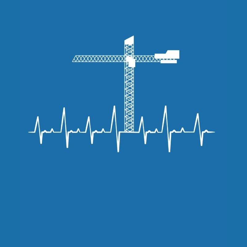 Crane cranes crane operator construction site excavator gift