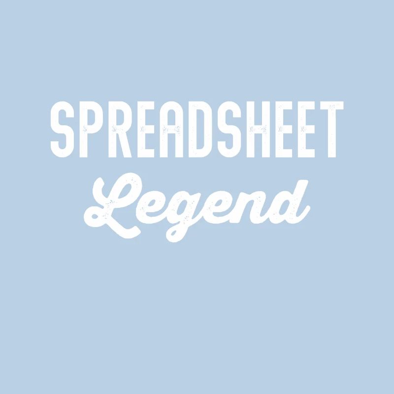 Spreadsheet Legend Table Accountant Controller