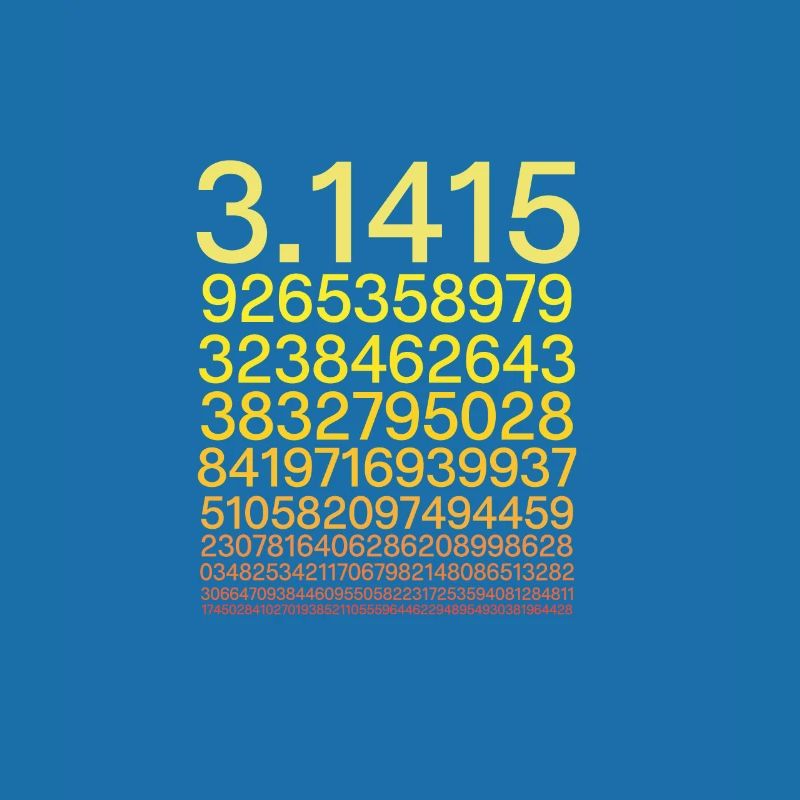 Pi math math numéro
