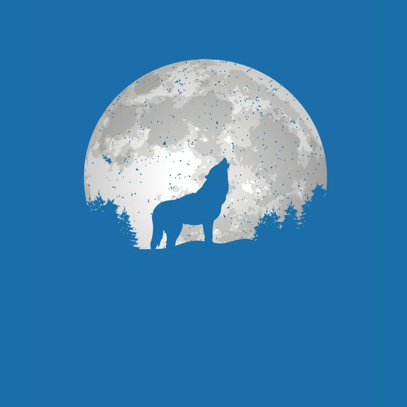 Wolf Conservation Predators Nature Full Moon Forest