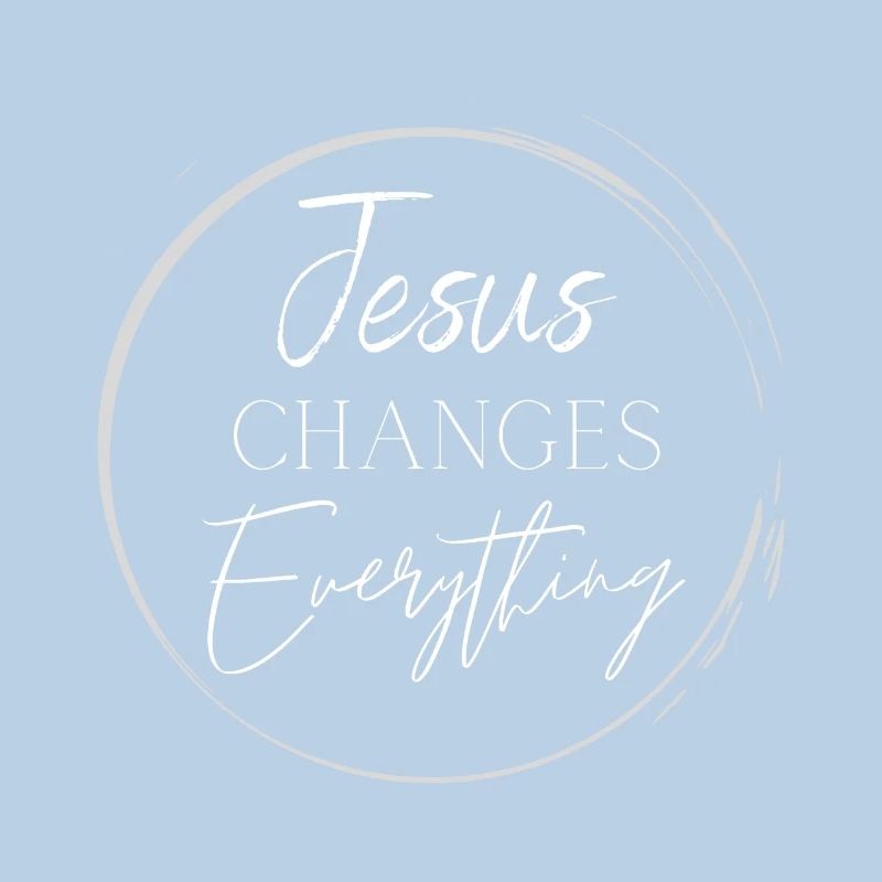 Jesus Changes Everything White