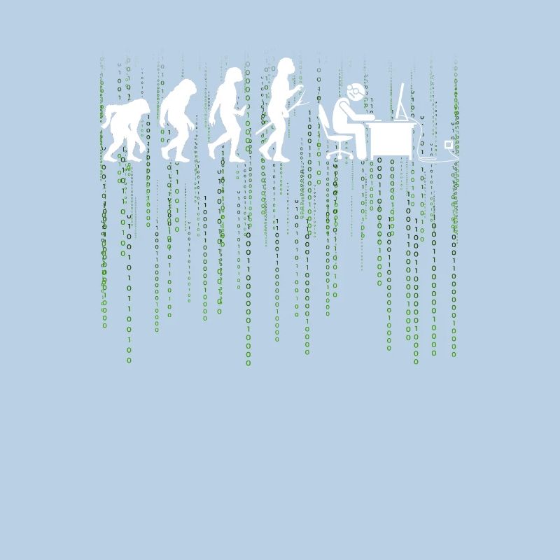 Evolution Computer Enticklung BrushIng Gift