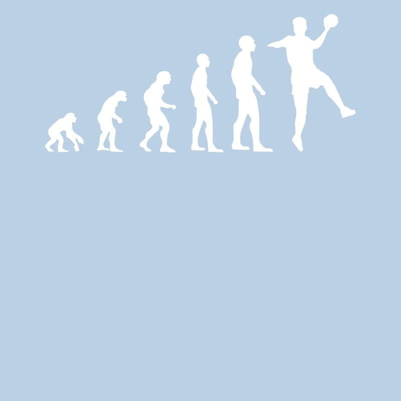 Handballer Evolution Handball Athletes Gift