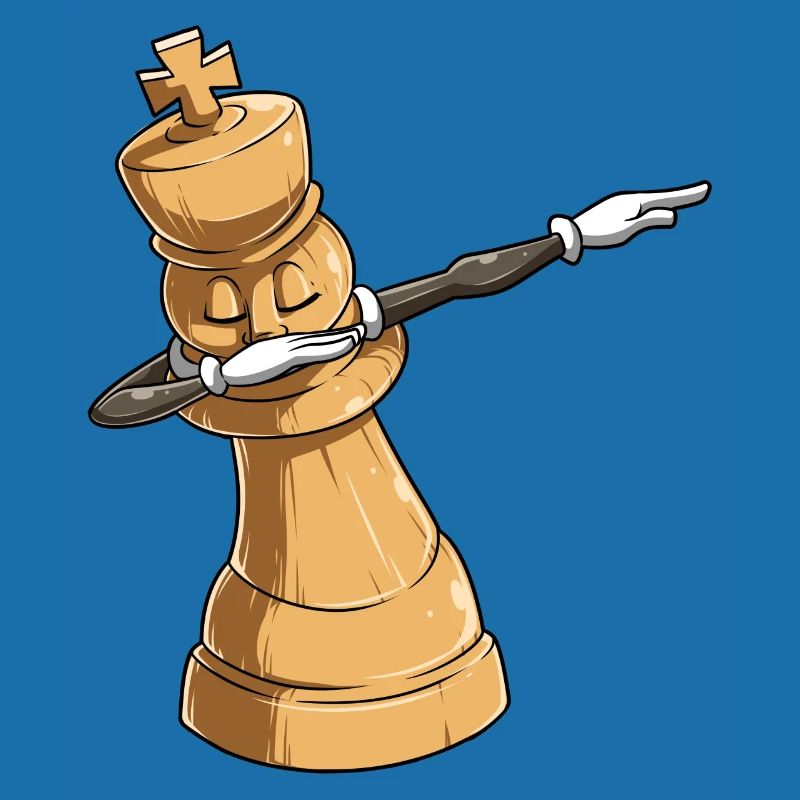 Chess King Dab Dabbing Dancing