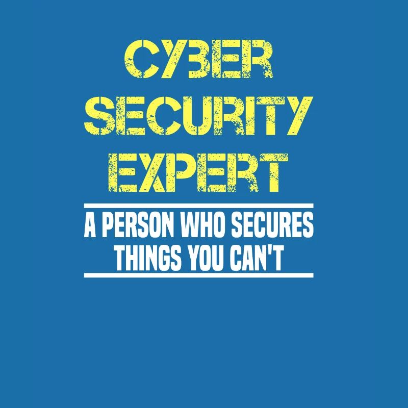 IT Cyber Security Expert Nerd Hacking