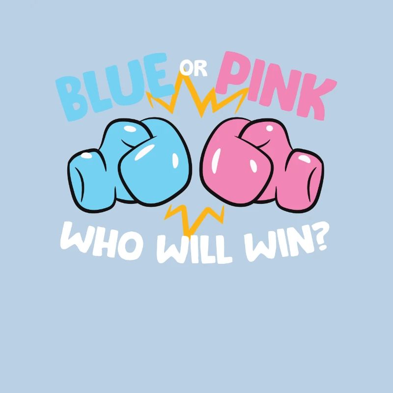 Blau oder Rosa Wer wird gewinnen Lustige
