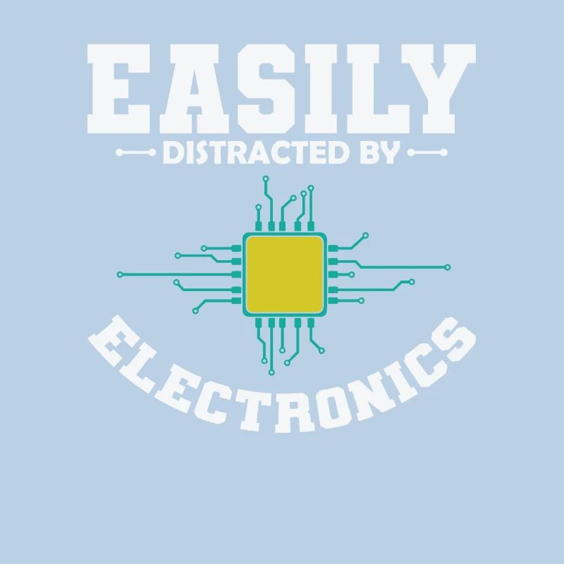 Easily Distracted By Electronics Beruf