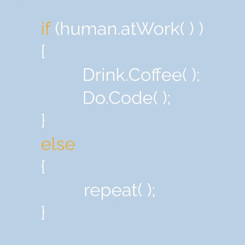 Programmeur Informaticien Café Cadeau C# Java