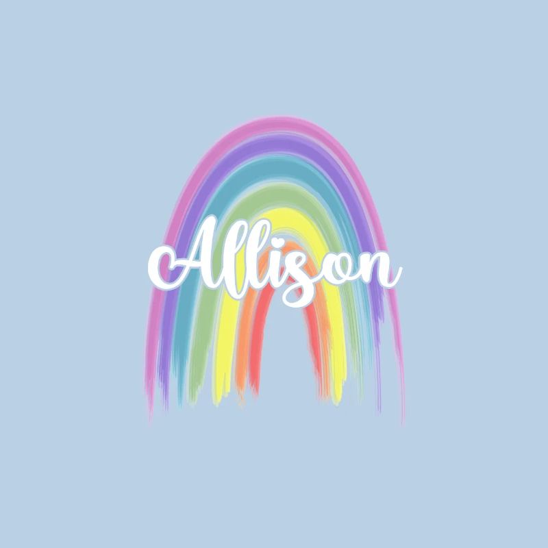 ALLISON Rainbow Cursive