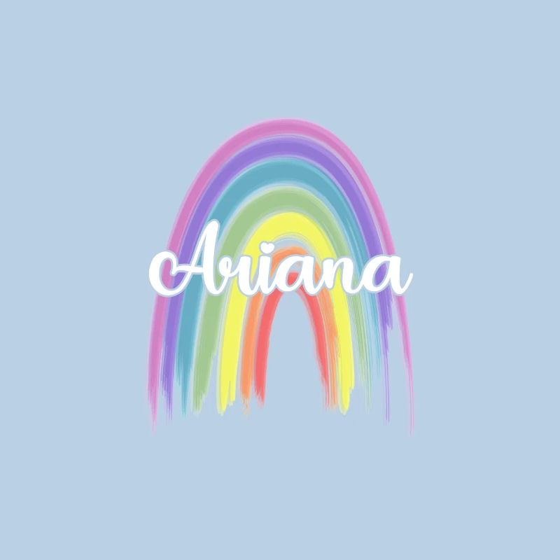 ARIANA Rainbow Cursive