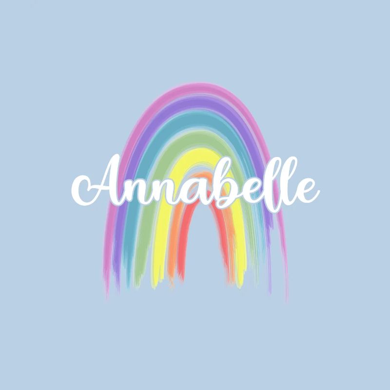 ANNABELLE Arc-en-ciel Cursive
