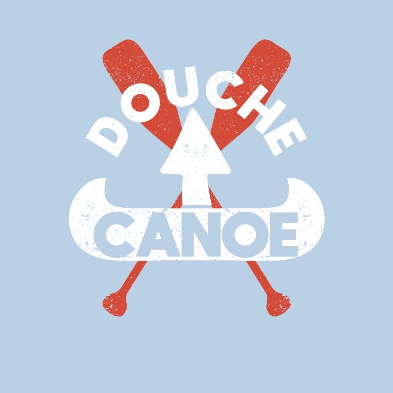 Flèche d’autodérision vers le haut Drôle de canoë