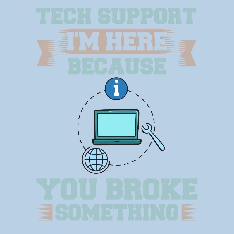 Tech Support IT Technischer Hilfe Helpdesk