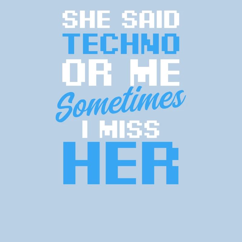 EDM Rave Techno sagte Techno oder ich manchmal vermissen