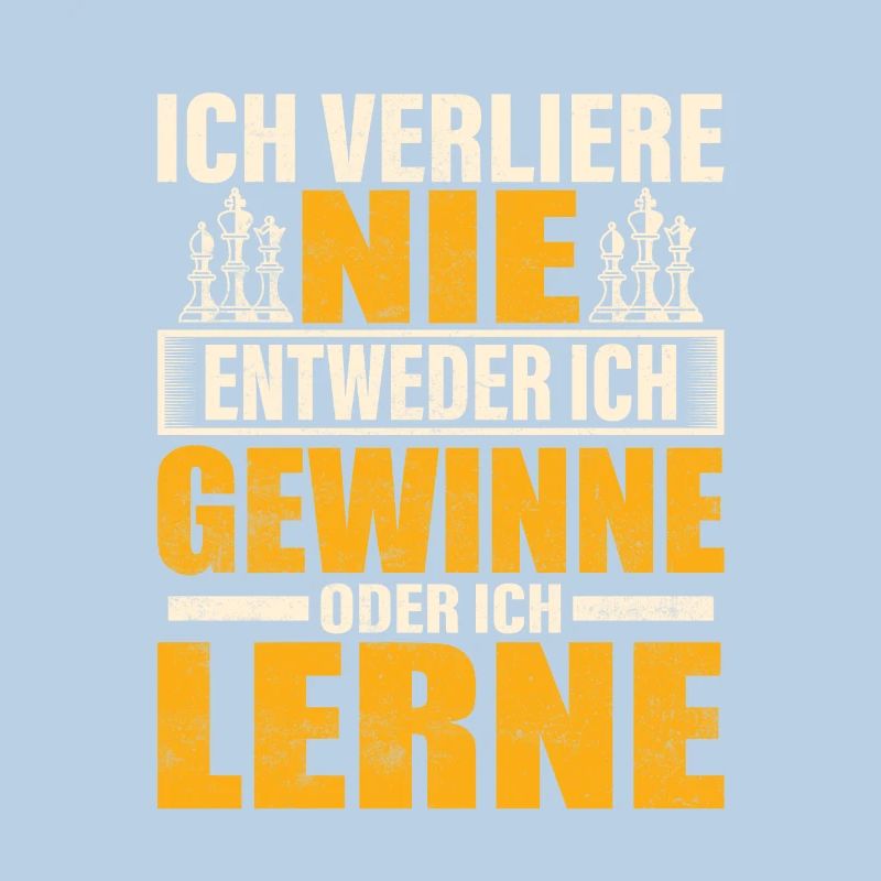 Ich verliere nie. Entweder ich gewinne oder ich le