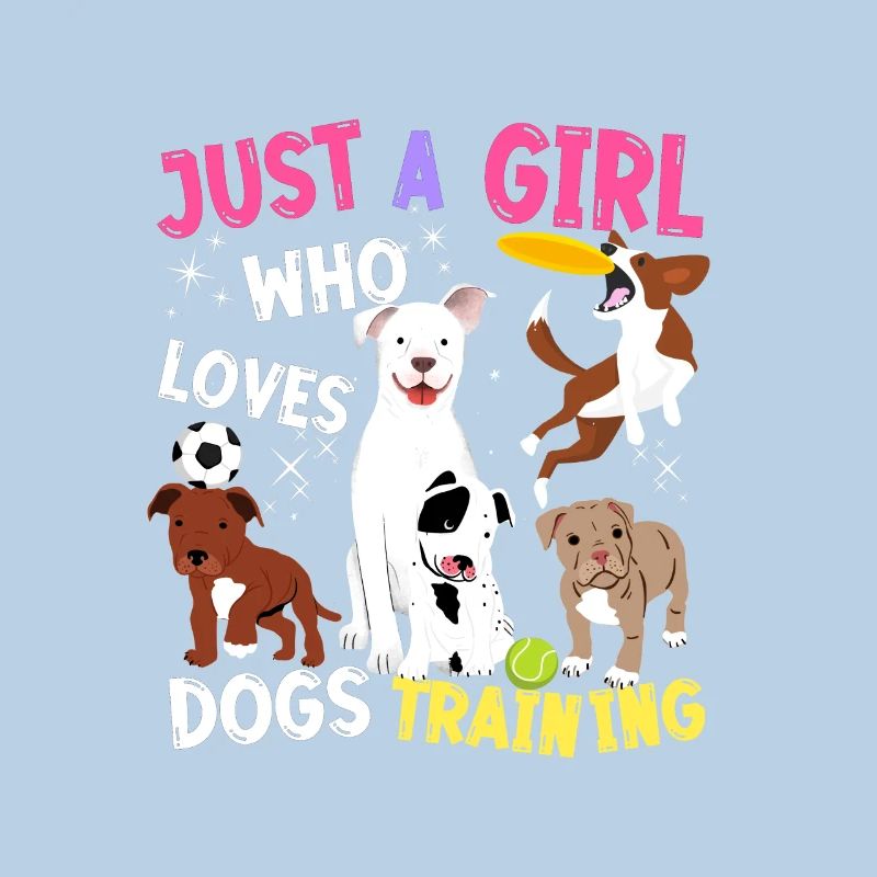 Nur ein Mädchen, das Hundetraining liebt