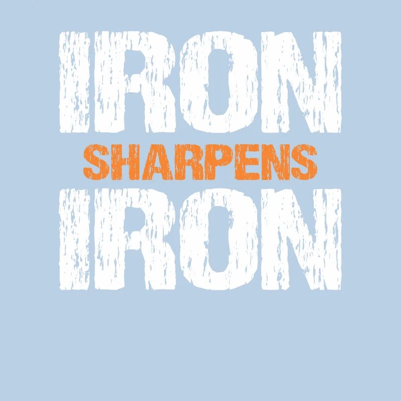 Iron Sharpens Iron Christian Workout Iron