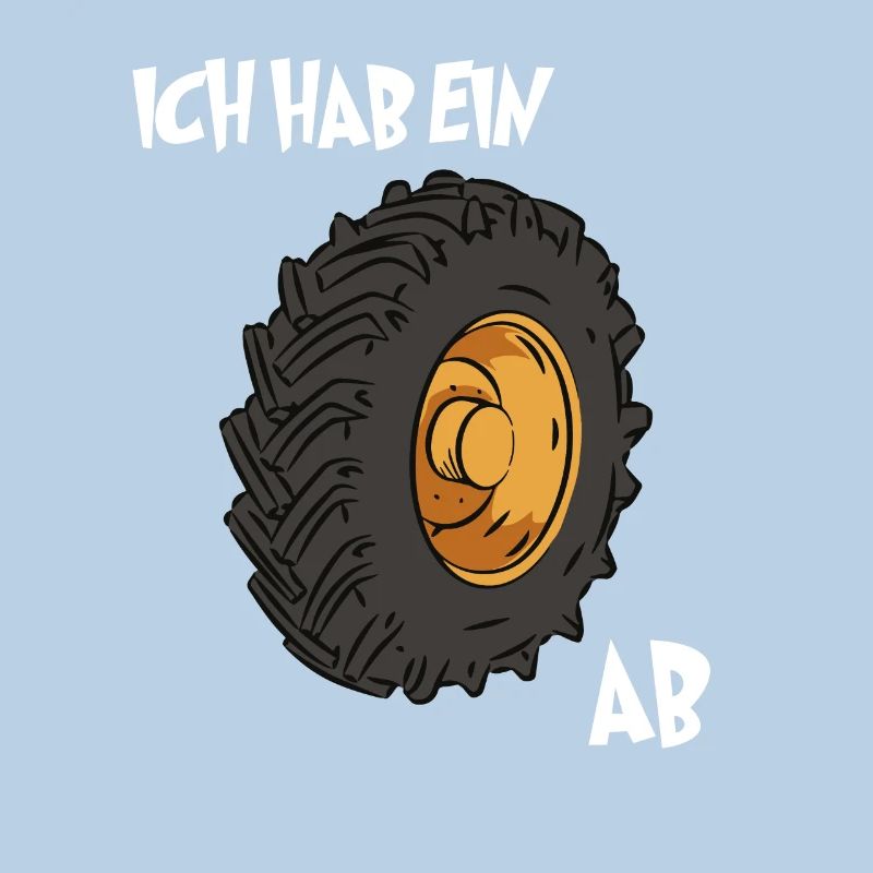 Lustiger Rad Ab Spruch Traktorreifen Traktor Bauer
