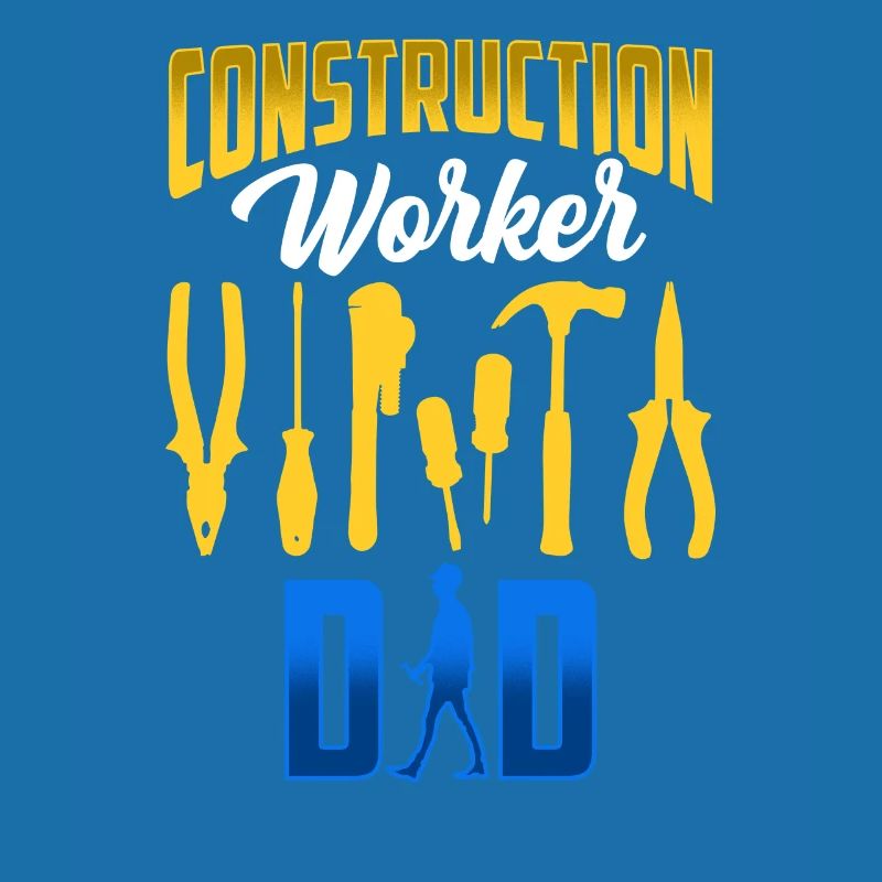 Construction Worker Father Construction Team Construction Site Teamwork