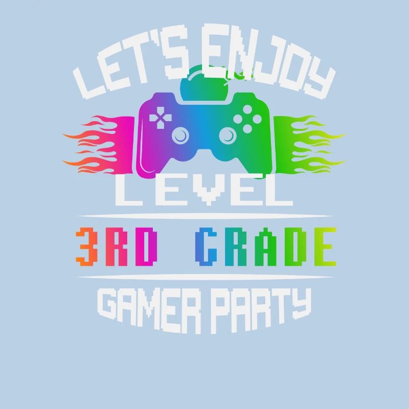 Level 3RD GRADE keep calm and game on