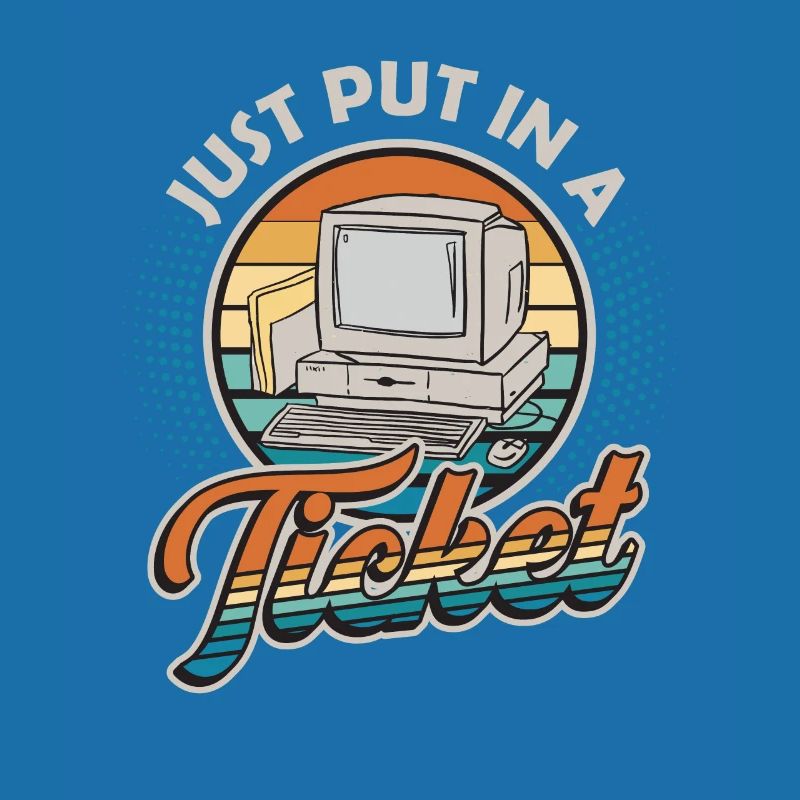Ouvrez simplement un ticket Help Desk Tech Support