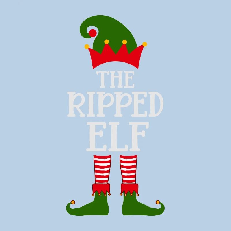 Le pull de Noël Musclé Elf Ugly