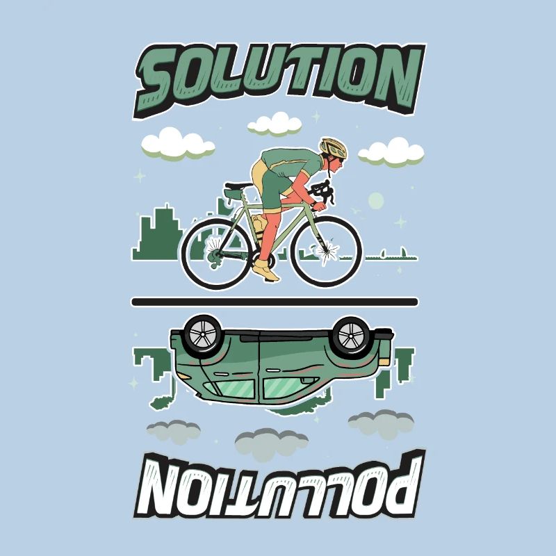 Polution Solution Environmental Protection Cycling