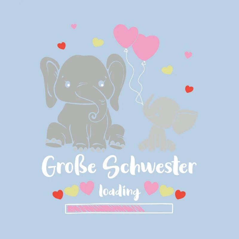 Große Schwester Loading Elefant