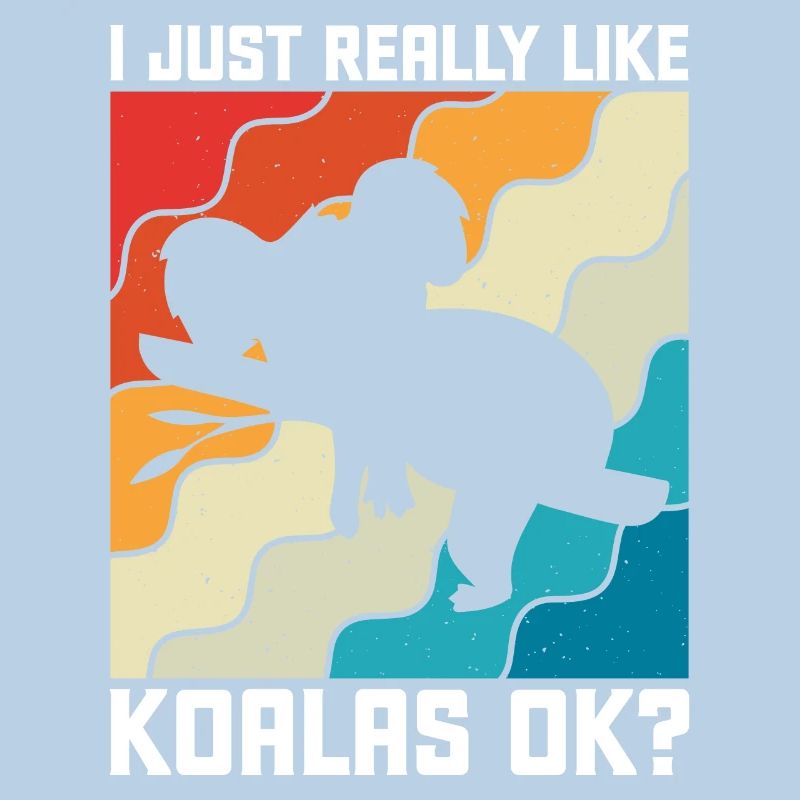 Ich mag einfach Koalas ok Koala Geschenk