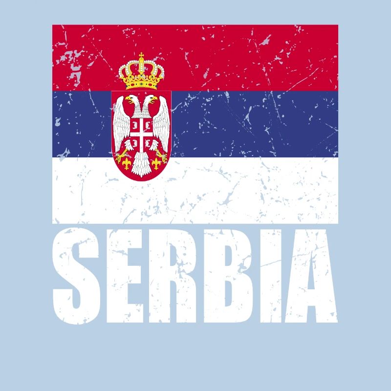 Drapeau de la Serbie