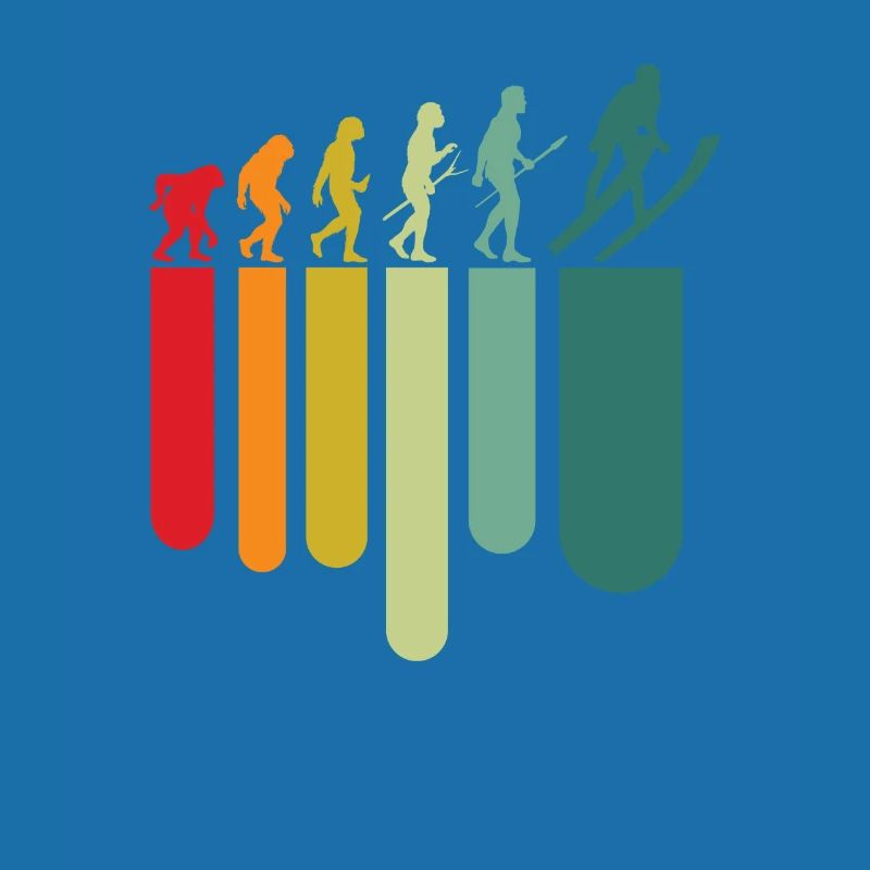 Vintage ski évolution