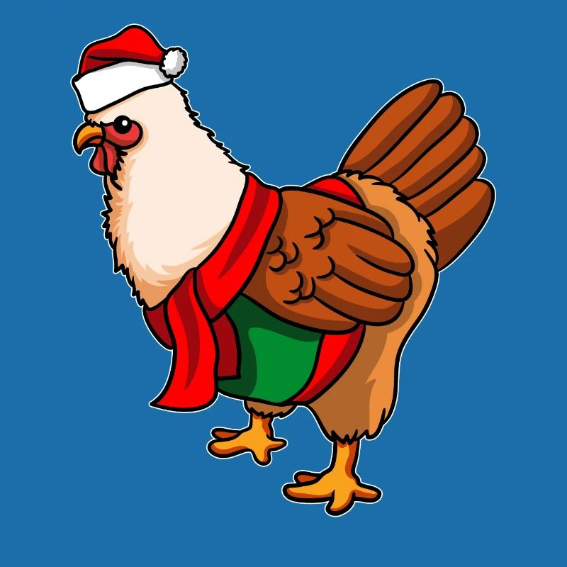 Poulet Père Noël Poulets