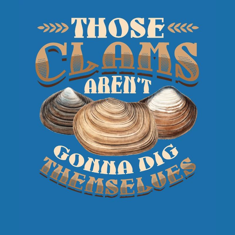 These shells do not dig themselves out