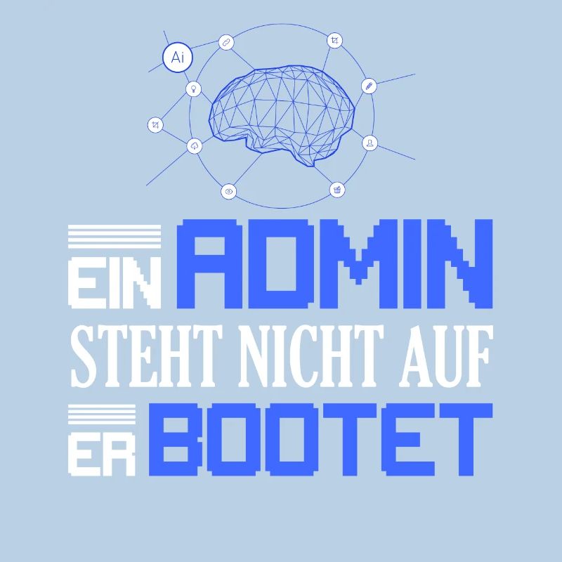 Ein Admin steht nicht auf Er bootet Programmierer