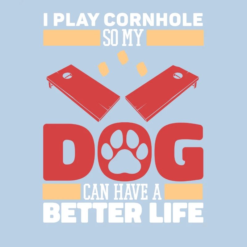 Cornhole Blind Hole Game Dog