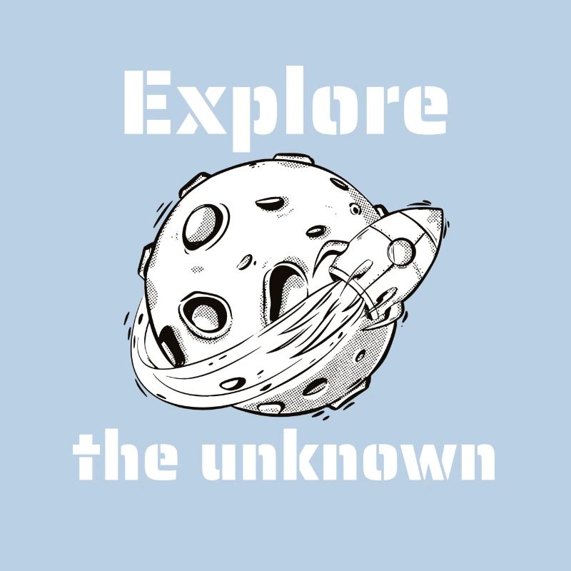 Explore The Unknown Retro Outer Space Designs