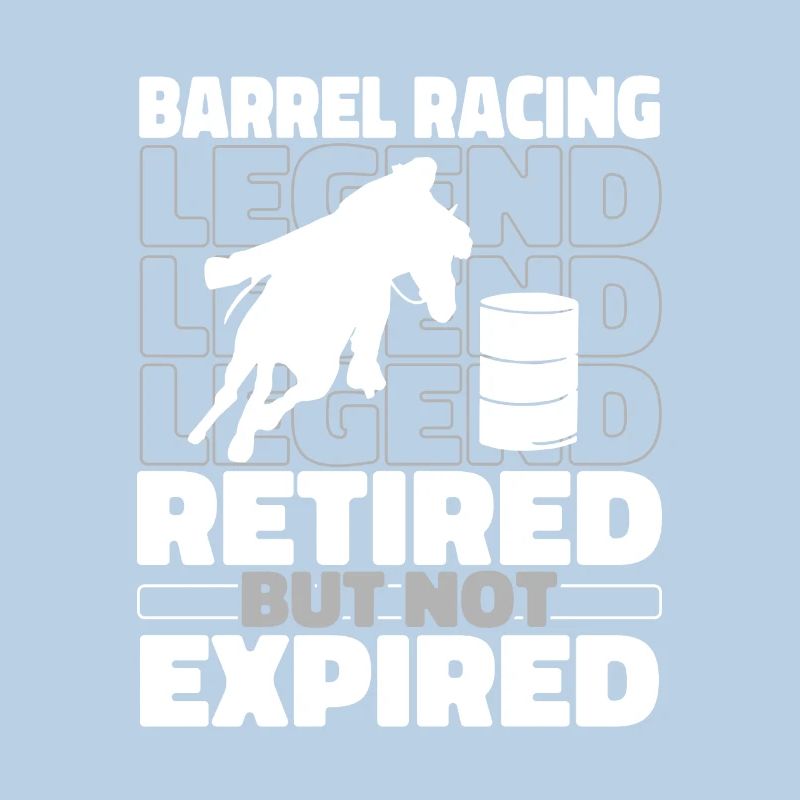 Retraité de course de barils