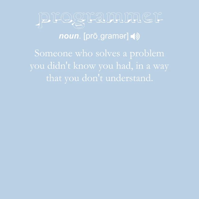 Programmeur Funny Définition Codage Humour Ordinateur