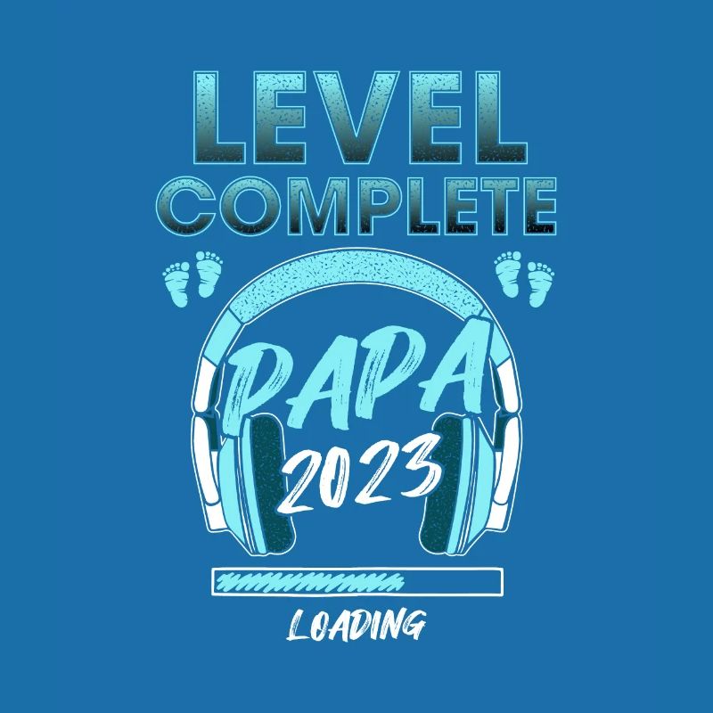 Level Complete PAPA 2023 Loading Werdender Papa