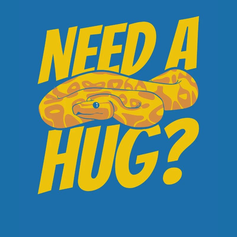 Need A Hug Python Schlange Pythonzüchter Banana
