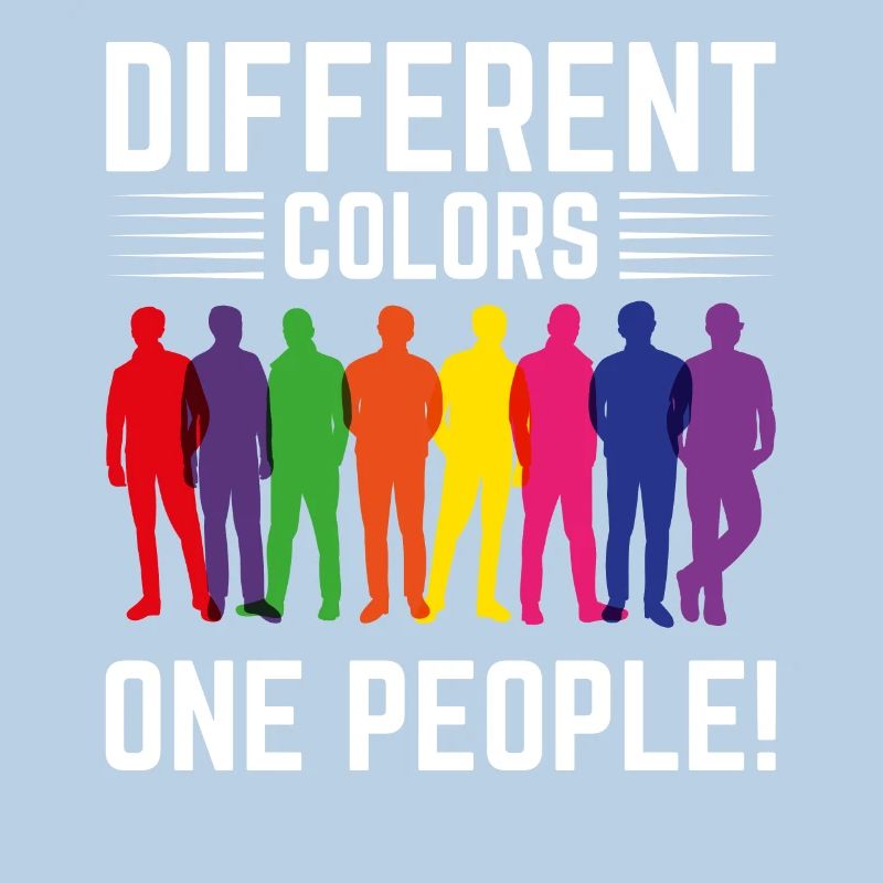 Différentes couleurs, un seul peuple