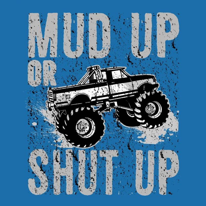 Mudder-Geschenk Mud Up oder Shut Up Lustige Mudding-Geschenke