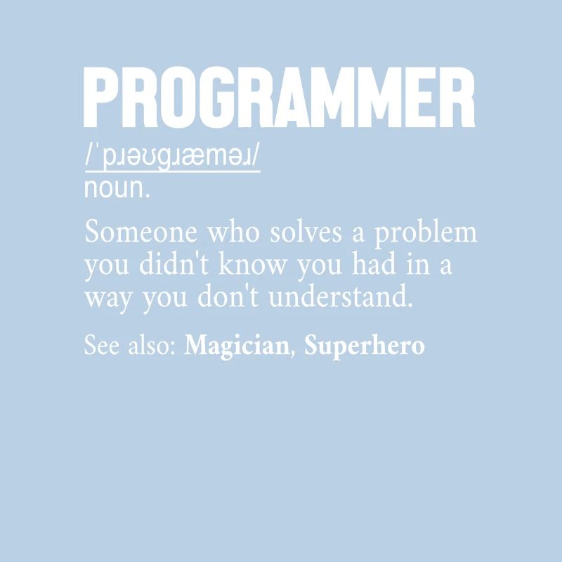 Programmer Definition Softwareentwickler Coder