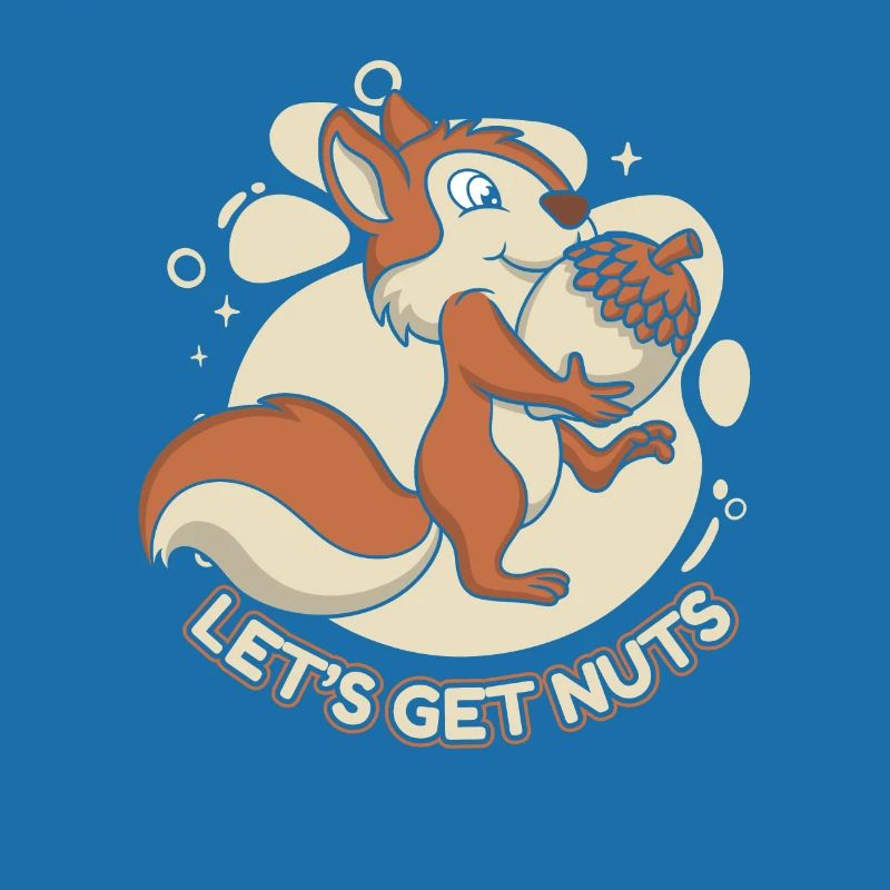 Let's Get Nuts Squirrel Fox Squirrel Squirrel